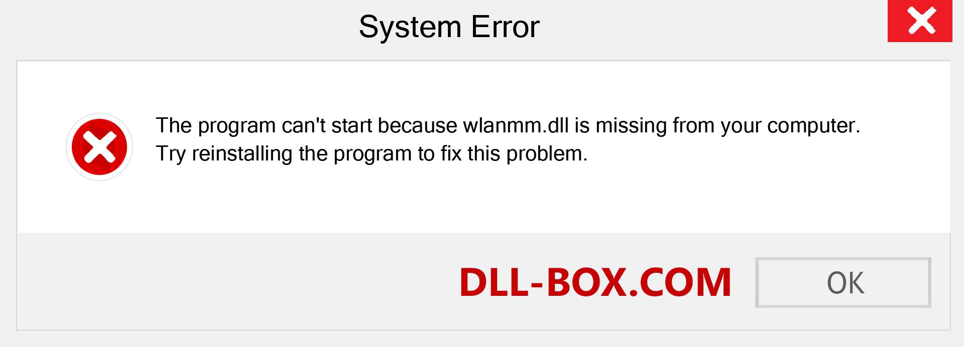  wlanmm.dll file is missing?. Download for Windows 7, 8, 10 - Fix  wlanmm dll Missing Error on Windows, photos, images